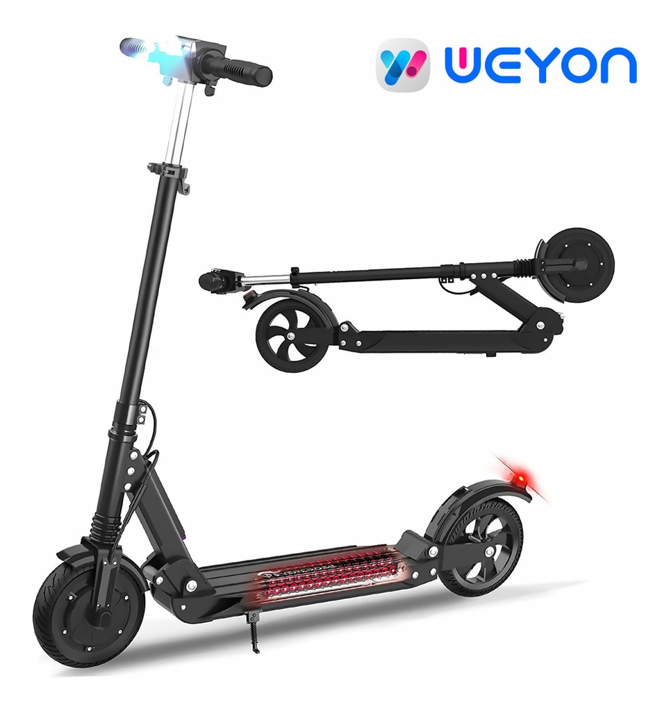 Scooter Eléctrico Plegable Patín Weyon S3 350w 35km/h Adulto