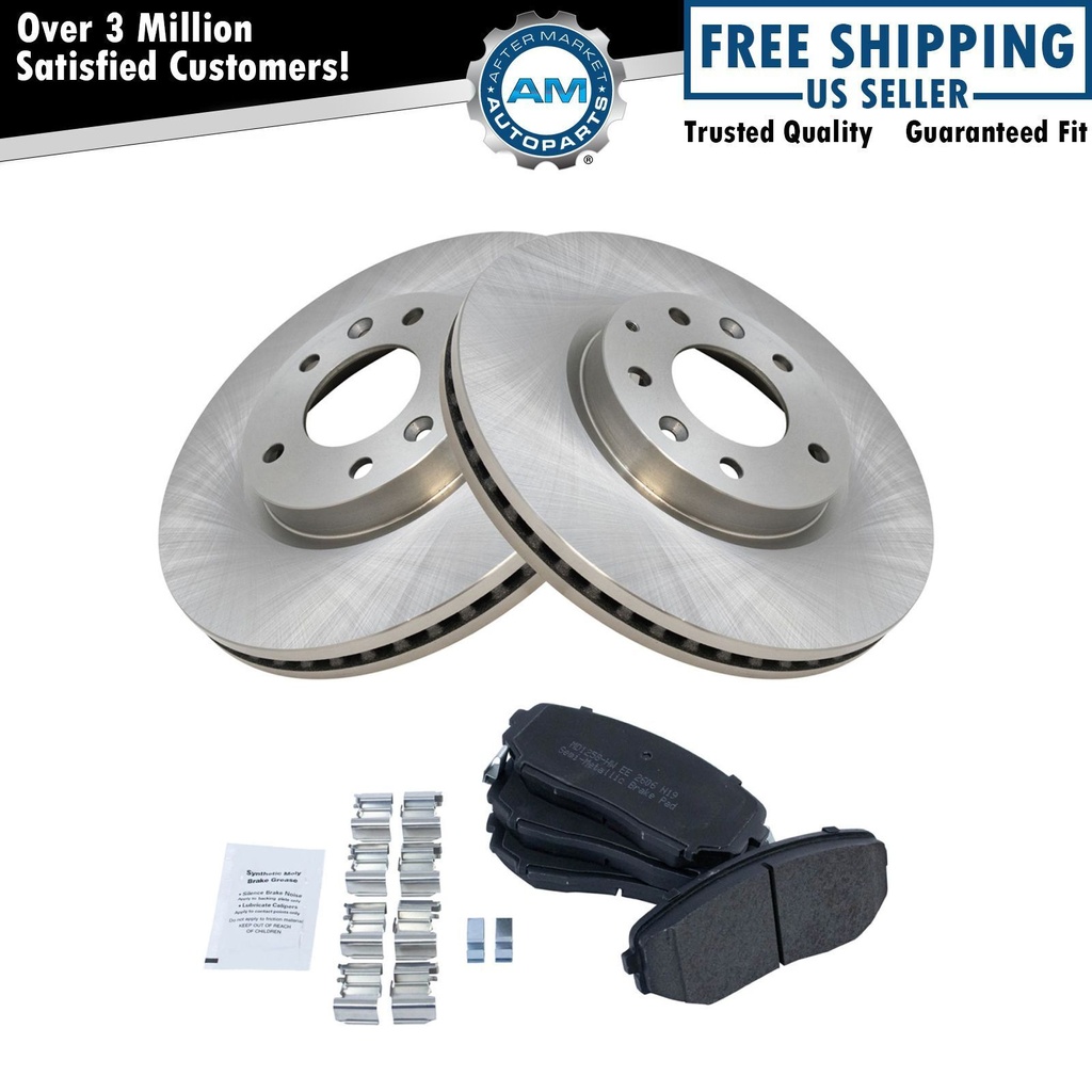 Semi Metallic freno Pad Rotor Kit07-12 Mazda CX7 CX-7