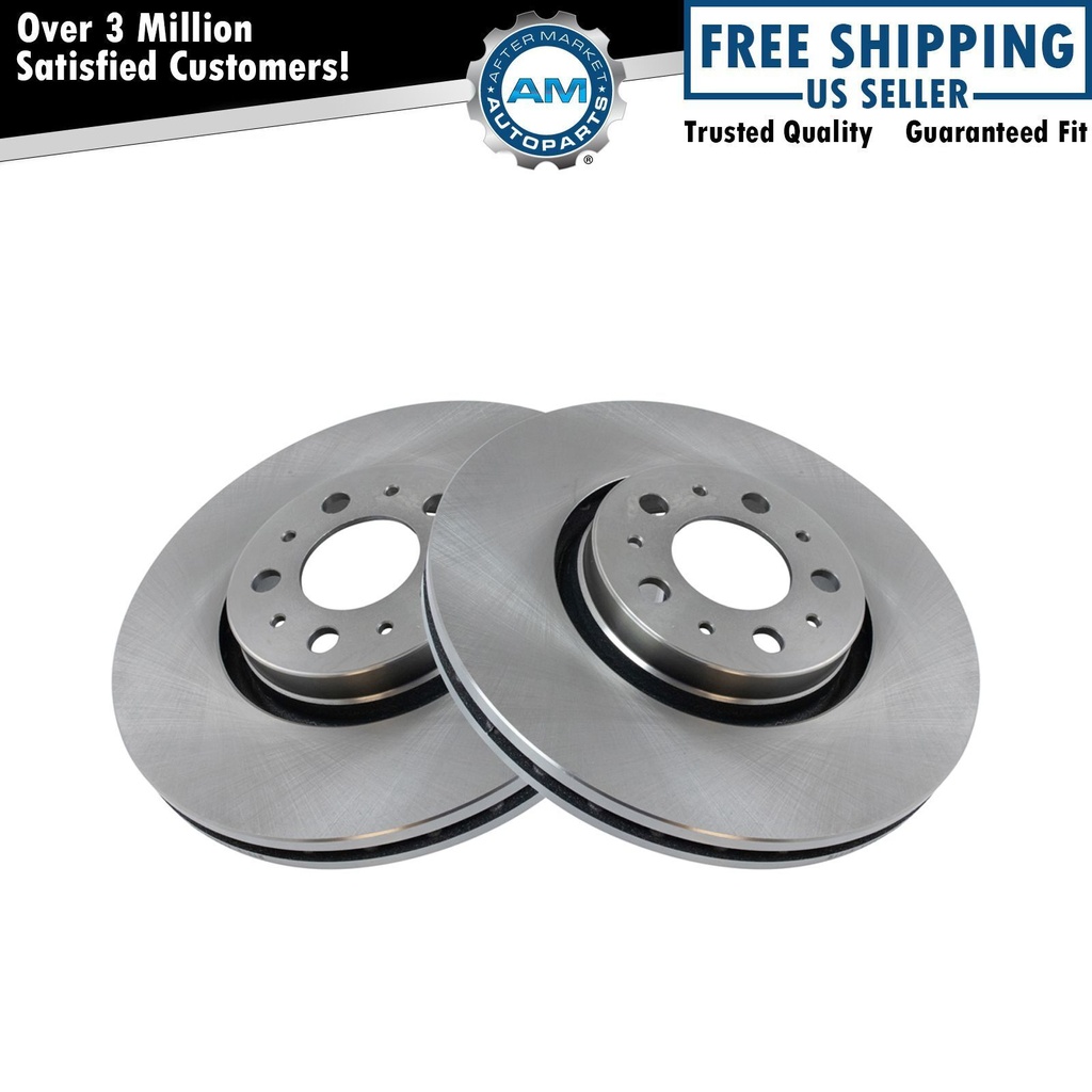 Vented Disc freno Rotor LH RH Set 2Volvo S60 XC90