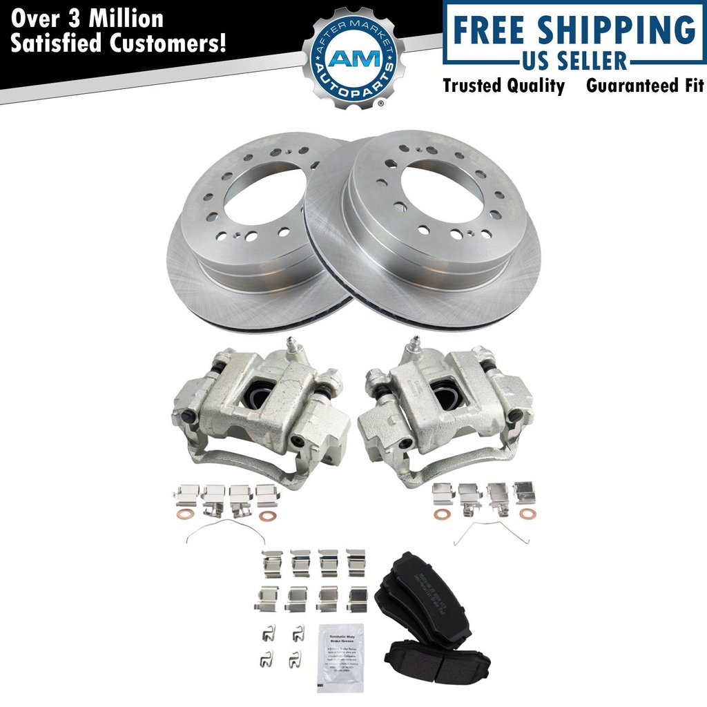 freno Calipers Ceramic Rotors 03-09 Lexus GX470 Sequoia