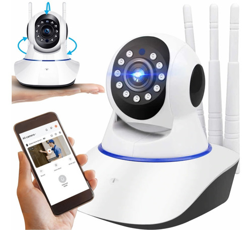 Camara 360 Grados Para Interior Robot 3 Antenas App Yoosee