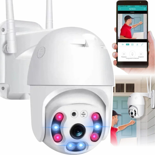 Camara De Seguridad Wifi Vigilancia Exterior 1296p 3mp Casa App Hisee SE