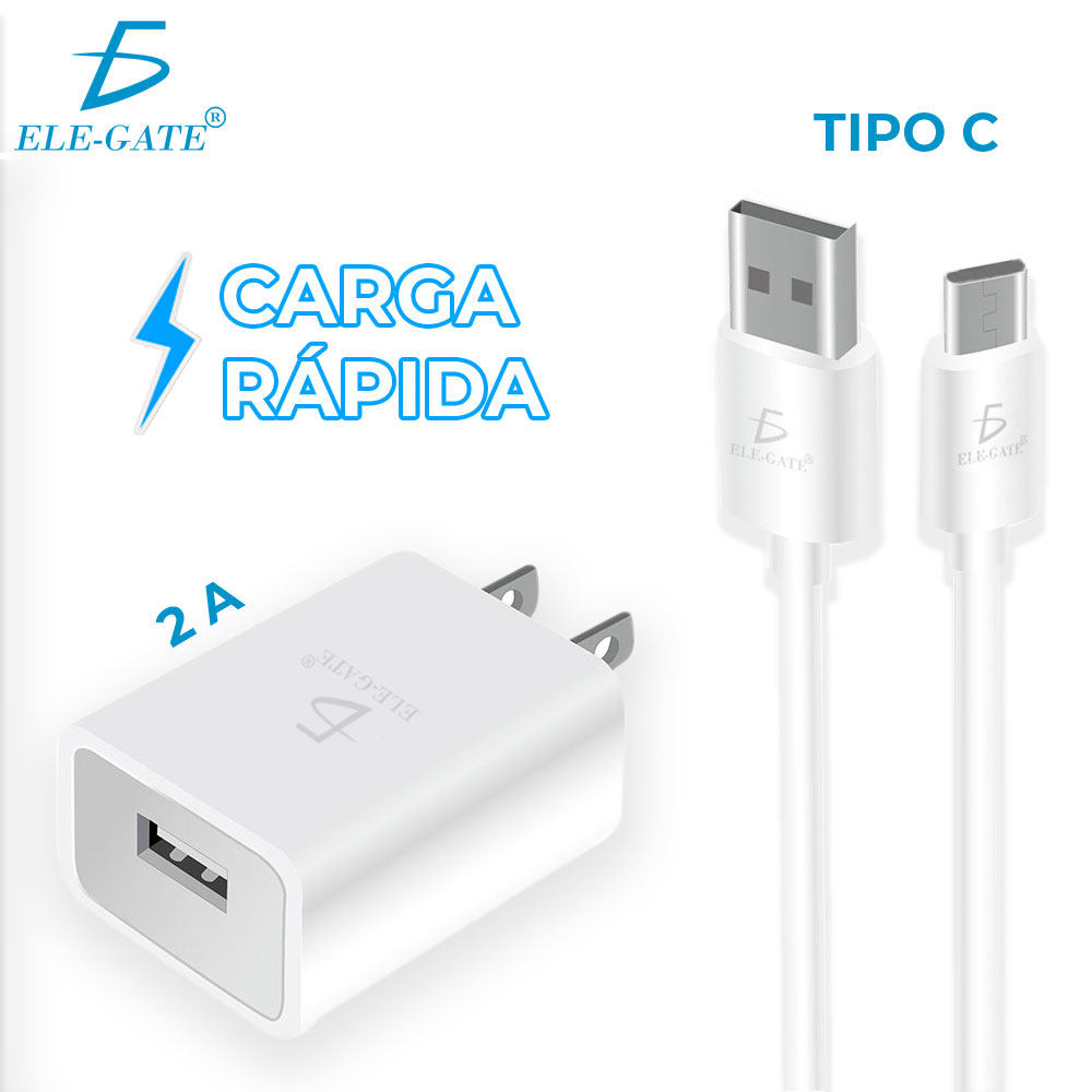 Cargador Tipo "C" Carga Rápida