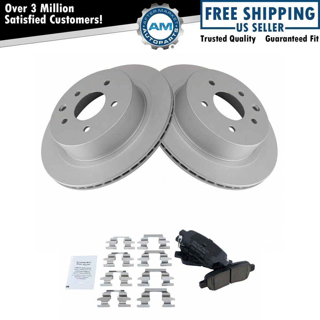 Ceramic Disc freno Pad G-revestido Rotors KitInfiniti Nissan