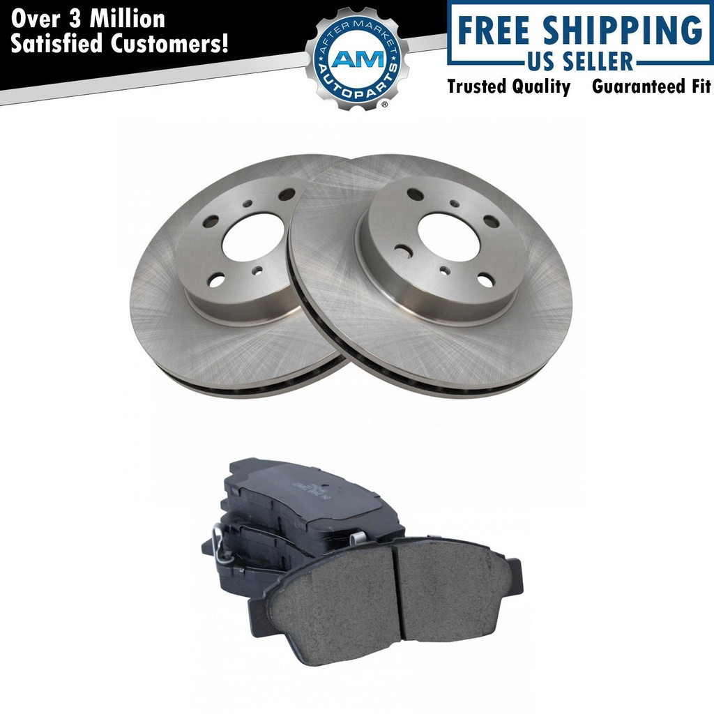 freno Pad Rotor Kit Ceramic Geo Prizm Toyota Corolla