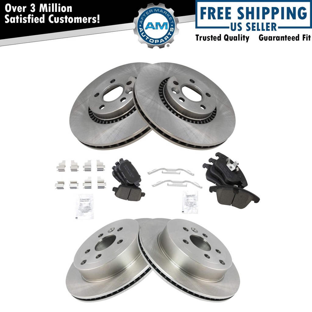 freno Pad Rotor Kit Premium CeramicLand Rover LR2