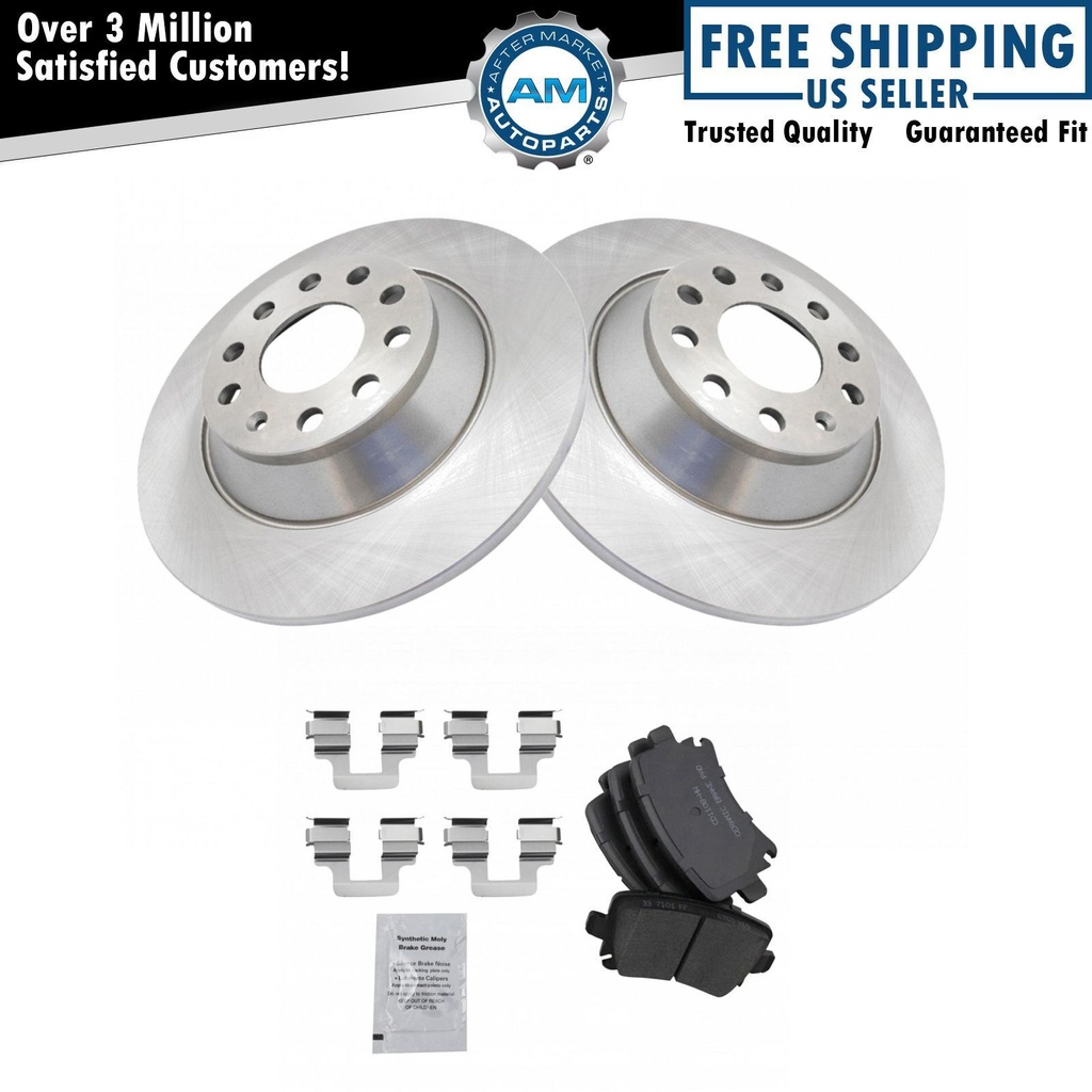 freno Pads Rotors Kit Fits 06-10 Audi A6 05-2011 A6 Quattro