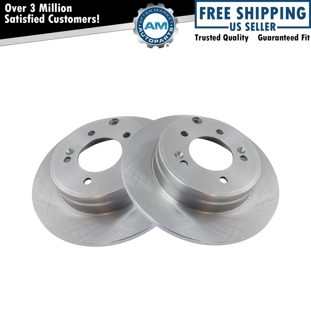 freno Rotor Left Right Set Fits Hyundai Azera Sonata