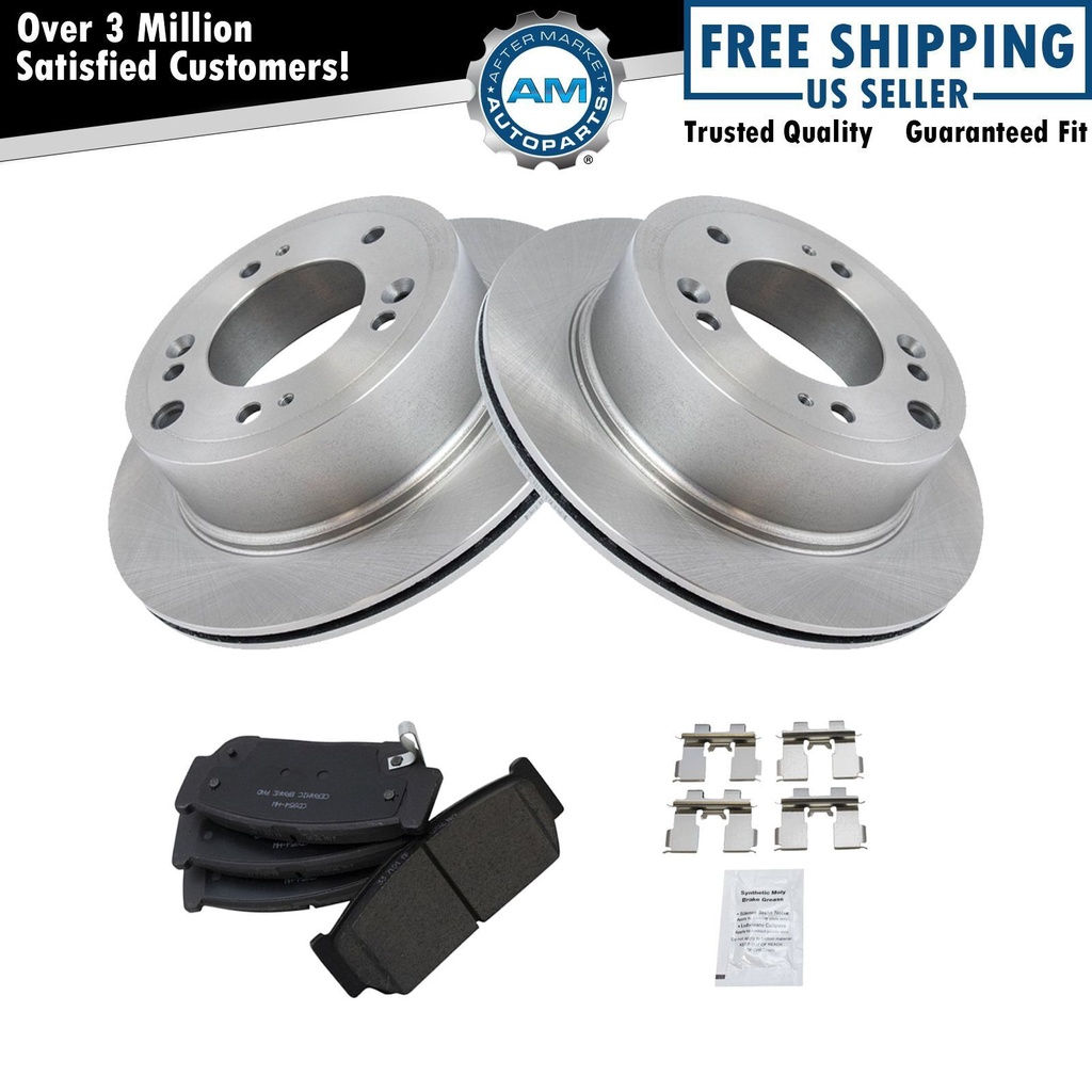 Ceramic Disc freno Pad Vented Rotor Kit03-06 Kia Sorento