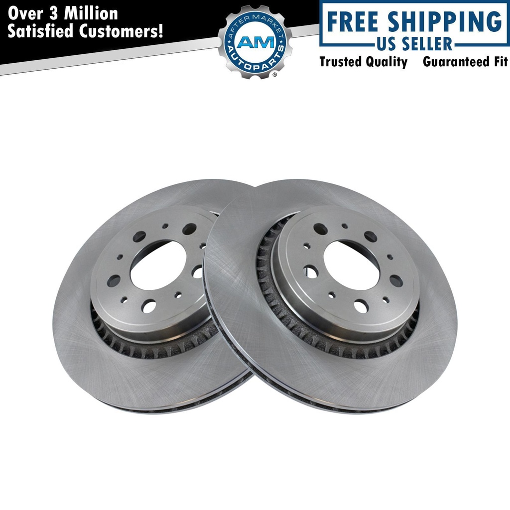 freno Rotors Left Right Set 203-12 Volvo XC90 SUV