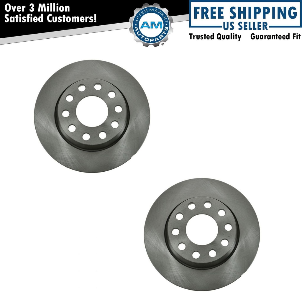 freno Rotors Left Right Set 2Audi A4 FWD A4 Quattro