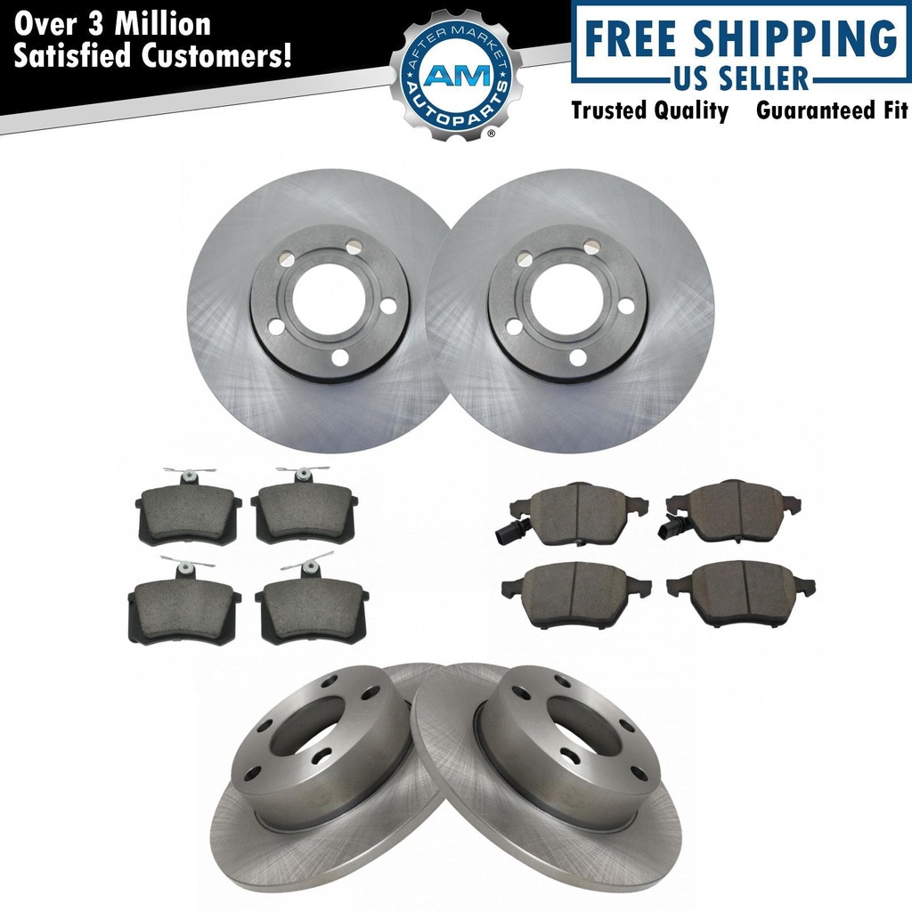 Ceramic Disc freno Pads Rotor Kit SetAudi