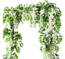 Guirnalda De Wisteria Flores Artificiales Decoración