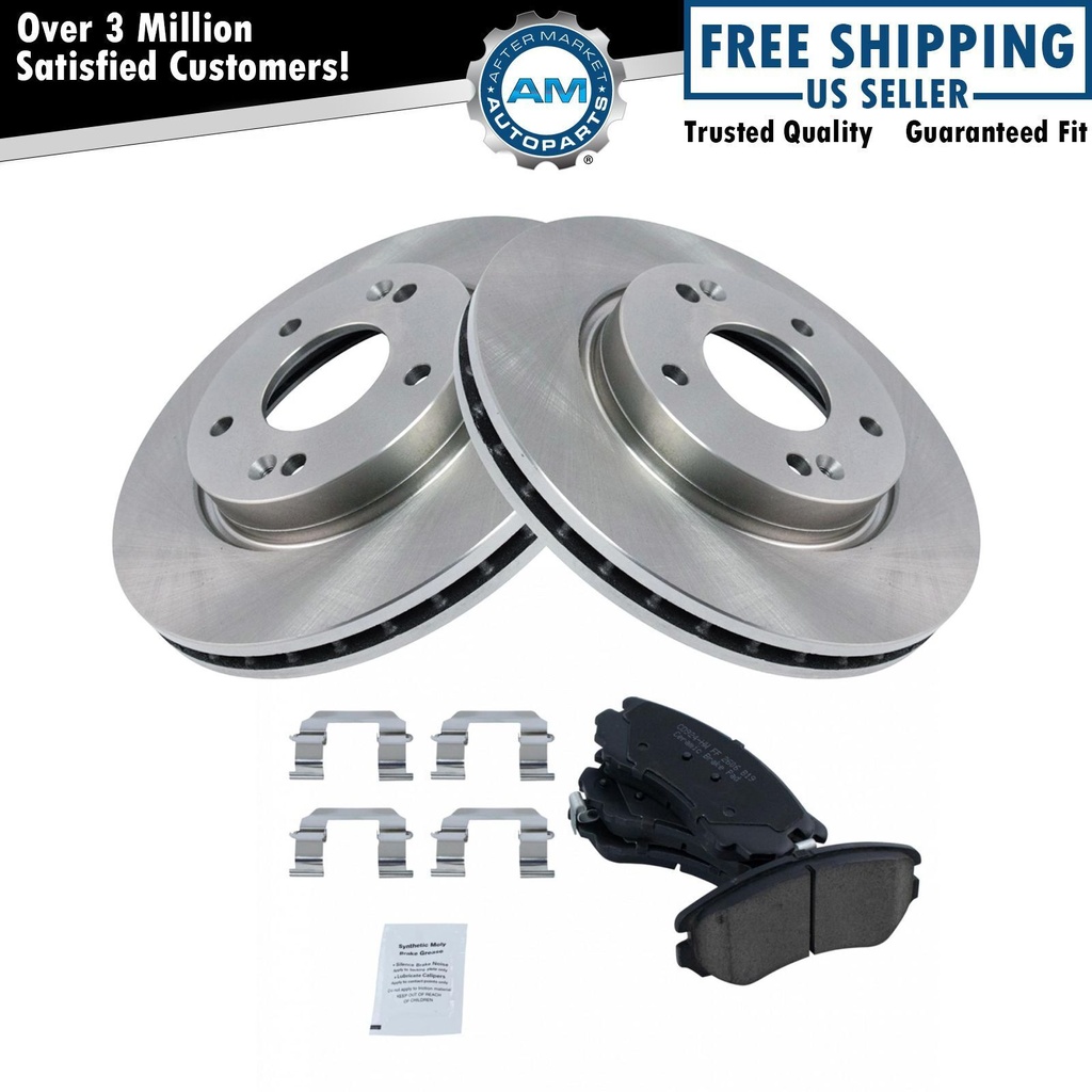 Ceramic Disc freno Pads Rotors Kit07-10 Elantra