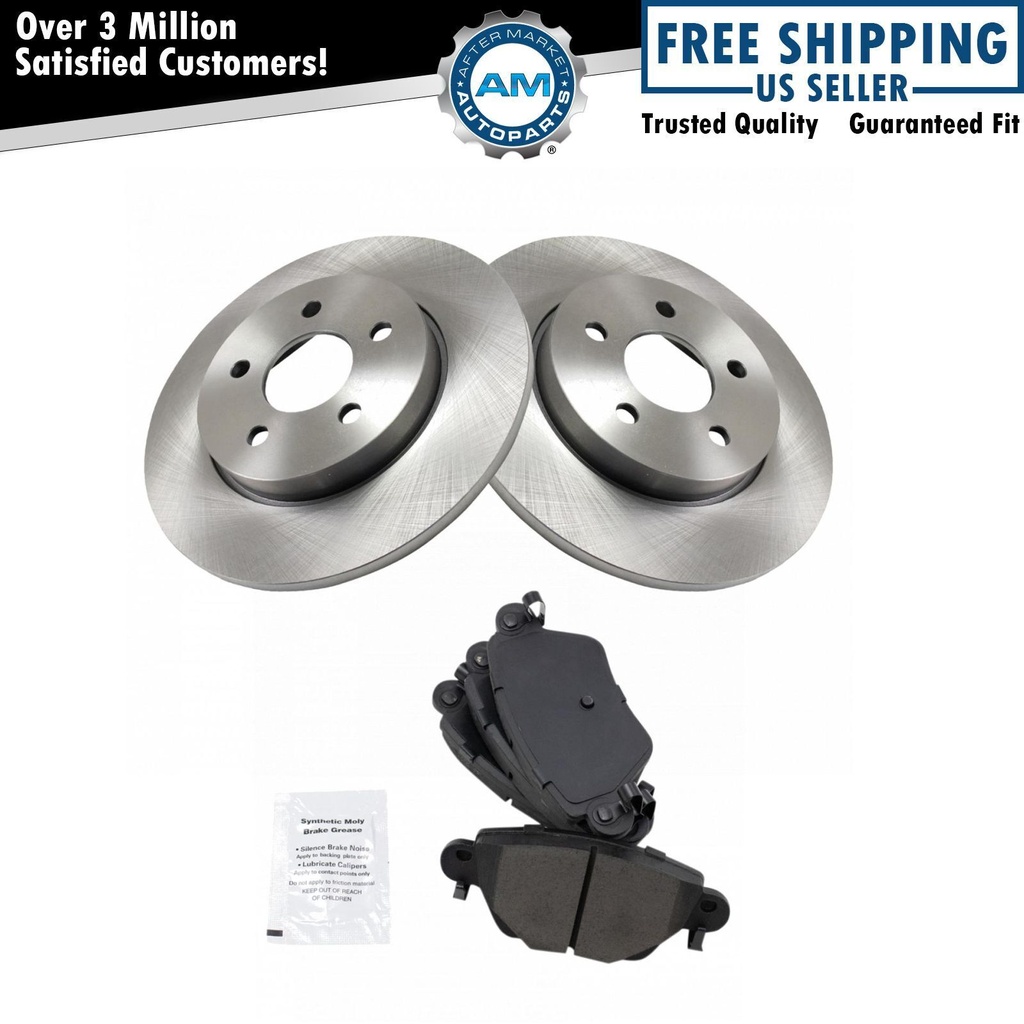 Ceramic Disc freno Pads Rotors Set Kit02-04 Jaguar X-Type
