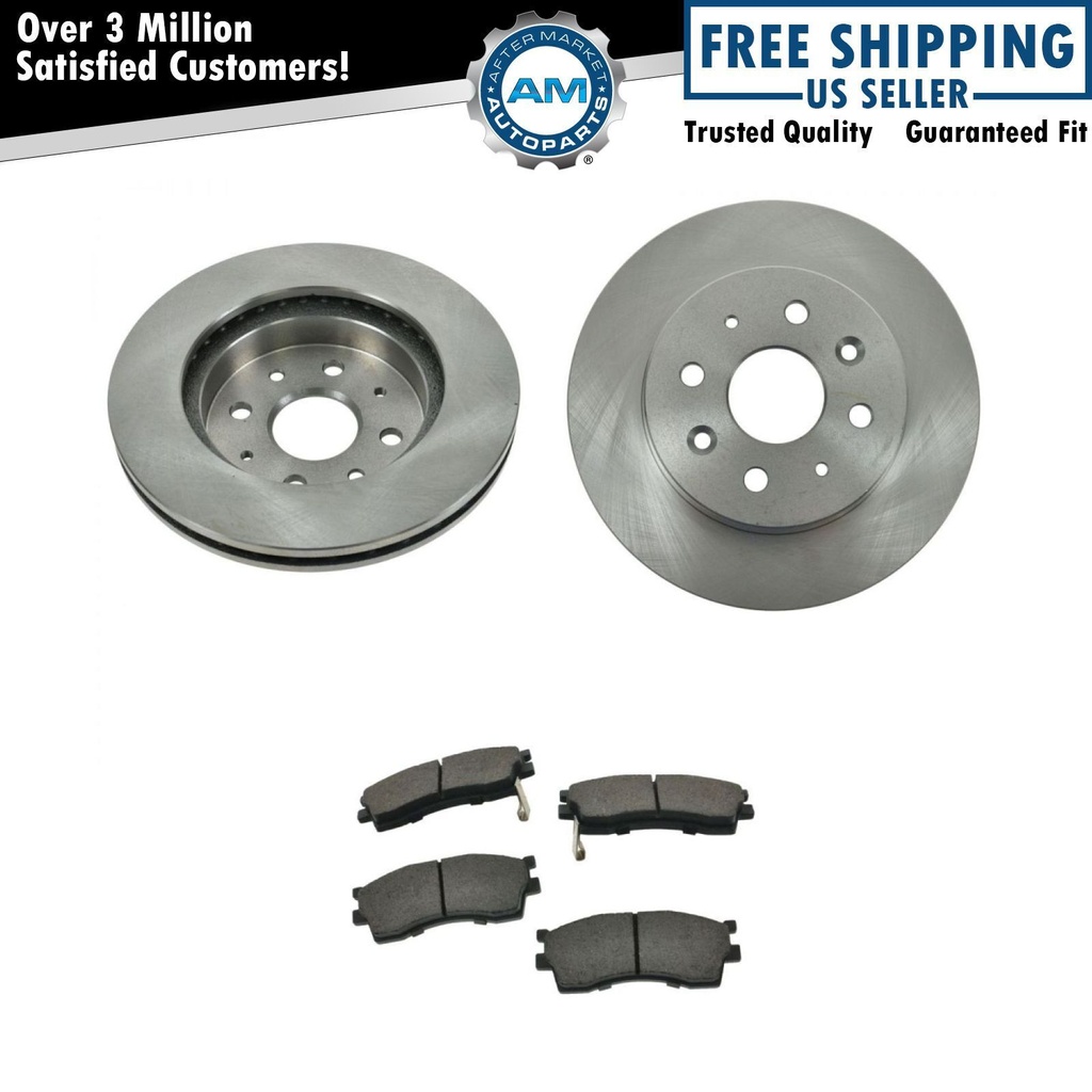 Ceramic freno Pad 2 Rotors Left Right Set Kit03-05 Rio