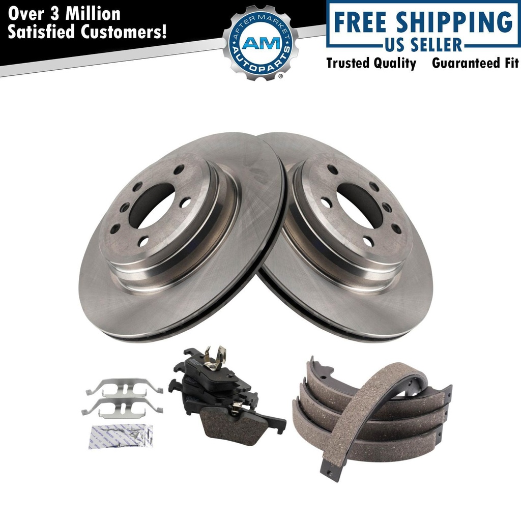 Ceramic freno Pad Rotor Kit 2015-2016 BMW 428i Gran Coupe