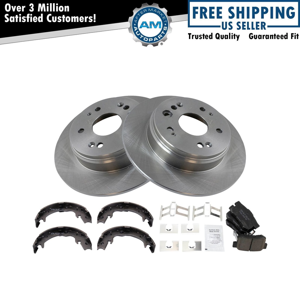 Ceramic freno Pad Rotor Kit Fits 2002-2004 Honda CR-V