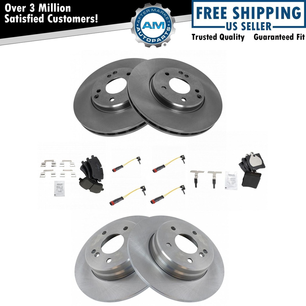 Ceramic freno Pad Rotor Kit SensorsMercedes Benz