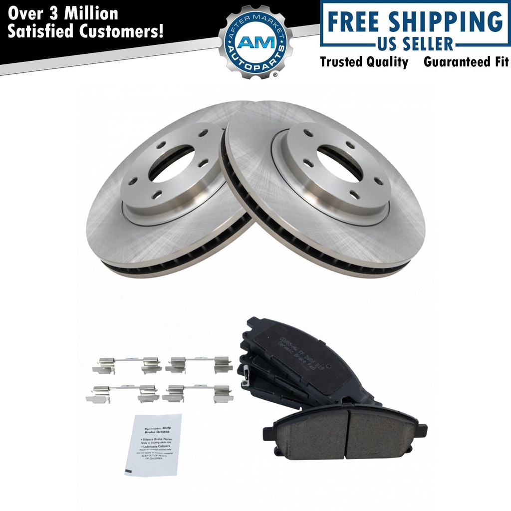 Disc freno Pad Rotor Kit04-09 Nissan Quest