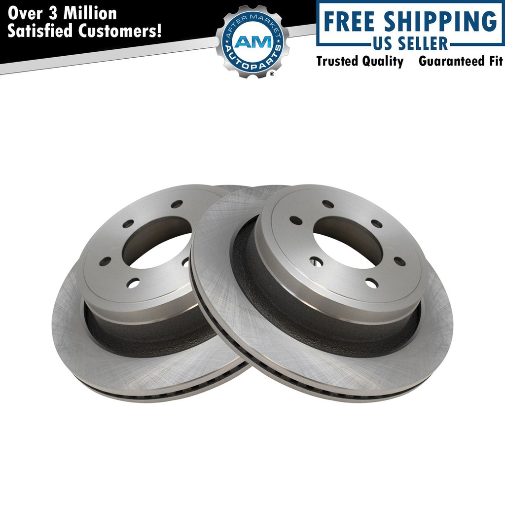 Disc freno Rotor Left Right 12-15 Ford F150 Pickup Truck