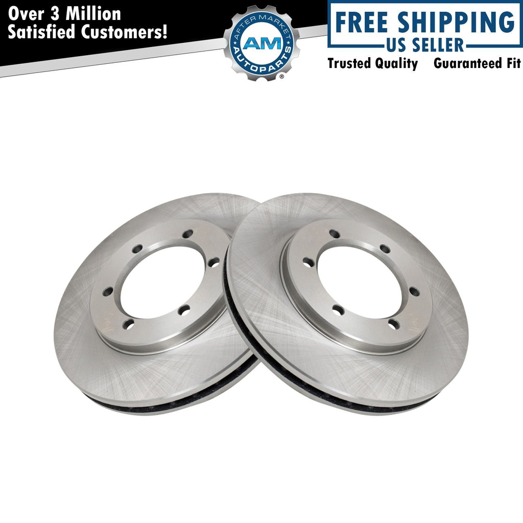 Disc freno Rotors Par Set 298-04 Nissan ier