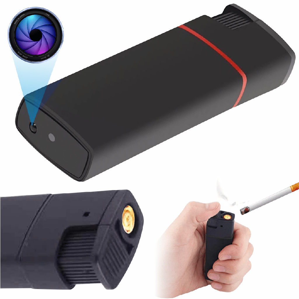 Encendedor Y Mini Camara Oculta Grabadora Portatil Usb 1080p