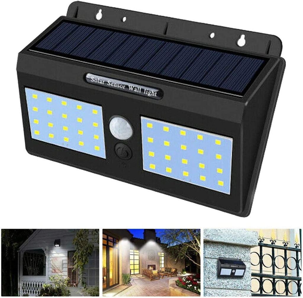 LAMPARA 40 LED CON DOBLE PANEL