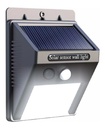 Lampara Solar 20 Leds Impermeable Sensor Movimiento Exterior