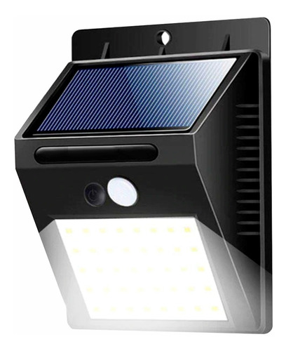 Lampara Solar 40 Led Con Sensor Automatico De Movimiento