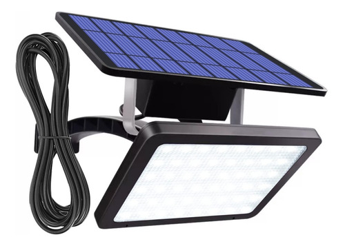 Lampara Solar 48 Leds Extension De 3 Metros Y Panel Externo