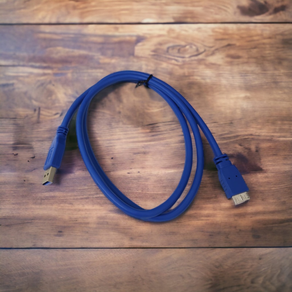 CABLE VORAGO CAB-119 AZUL USB-APPLE LIGHTNING 1 METRO AZUL BOLSA