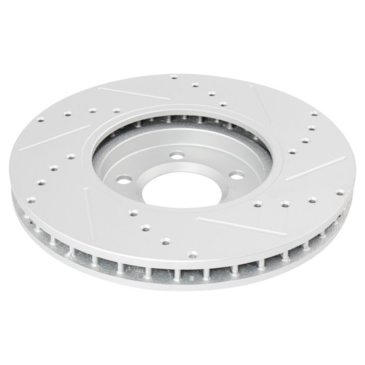 Performn perforado ranurado Zinc revestido Rotor Ford Jaguar