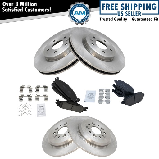 Posi Ceramic freno Pad Rotor Set KitFlex Taurus MKS