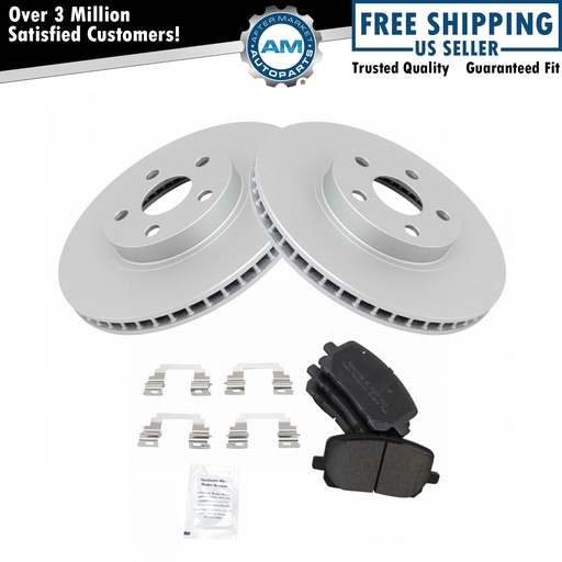 Posi Semi Metallic freno Pad G-revestido Rotor SetCorolla