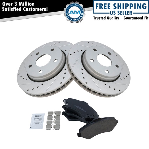 Premium Ceramic Disc freno Pad Rotor Jeep Wrangler