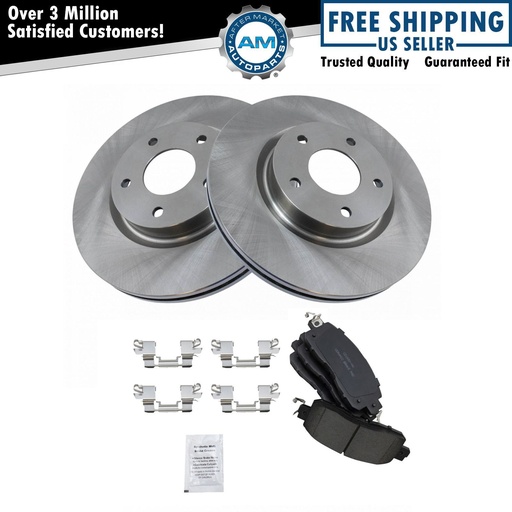 Premium Ceramic Disc freno Pad Rotor KitNissan Altima