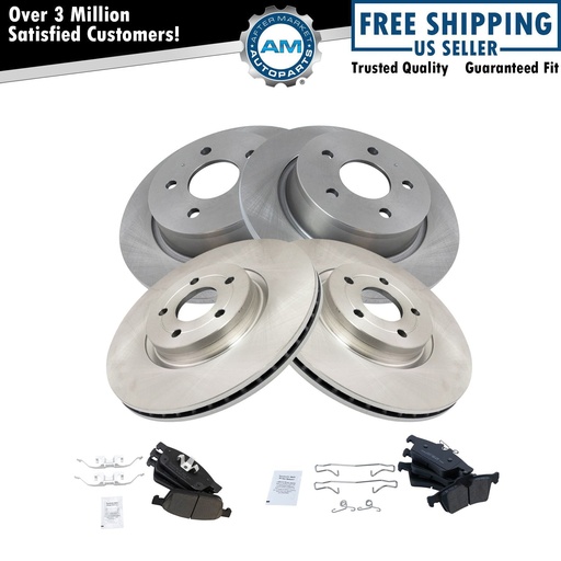 Premium Ceramic Disc freno Pads Rotors Ford Van