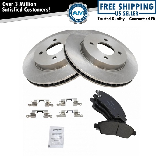 Premium Ceramic freno Pad Rotor KitNissan Versa