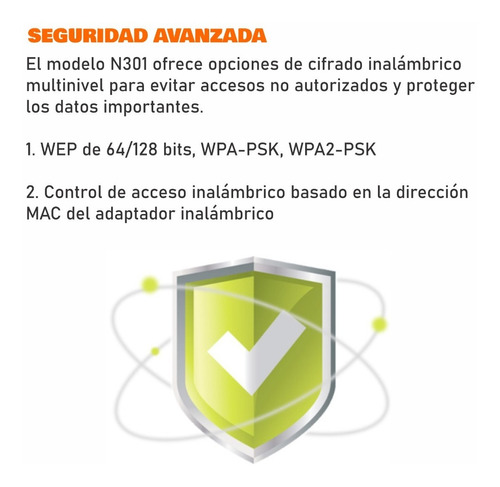 [835] Router 2 Antenas Repetidor Wds Bridge Wisp Tenda N301 5dbi