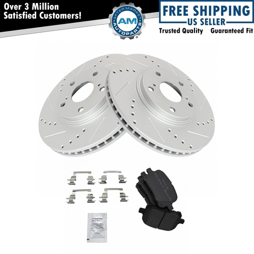 Semi Metallic freno Pad Performan Rotor Kit99-03 Lexus RX300