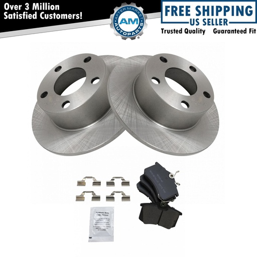 Semi Metallic freno Pad Rotor Kit99-05 VW Passat