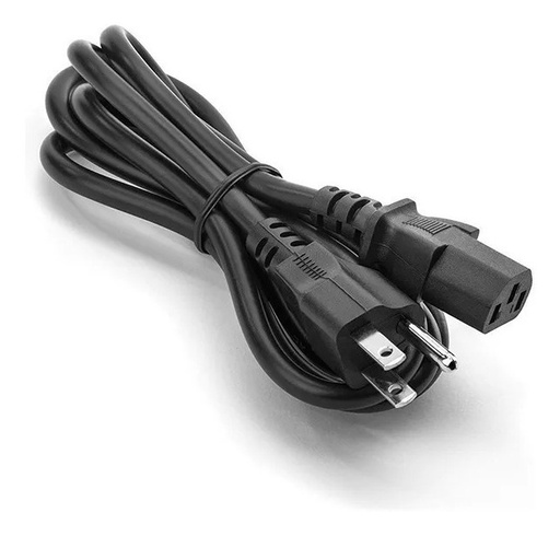 [2542] Cable Poder Corriente Monitor Computadora CPU