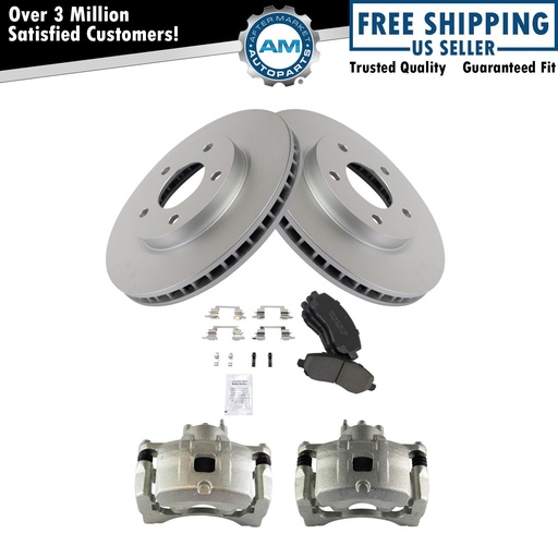 freno Calipers Ceramic Pads Rotors 08-2012 Dodge Caliber