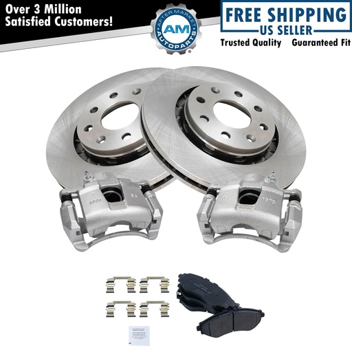 freno Calipers Ceramic Pads Rotors Aveo 13-15 Spark 09 G3