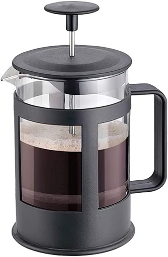 [1896] Cafetera Prensa Francesa 1l Vidrio Tipo Embolo Cafe 8 Tazas