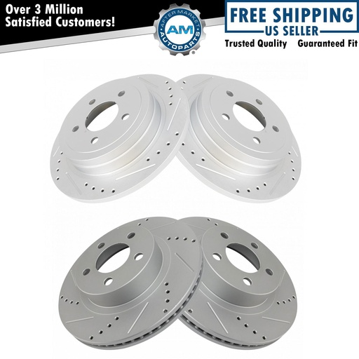 freno Rotor Set Fit Ford Explorer Sport 03-05 Explorer Sport
