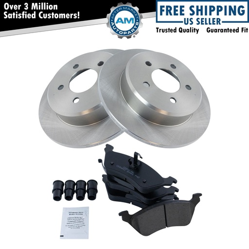 freno Pad Rotor Ceramic 01-07 Town Country Grand Caravan