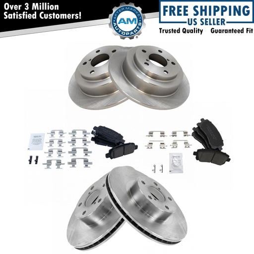 freno Pad Rotor Kit Ceramic Subaru Forester Impreza