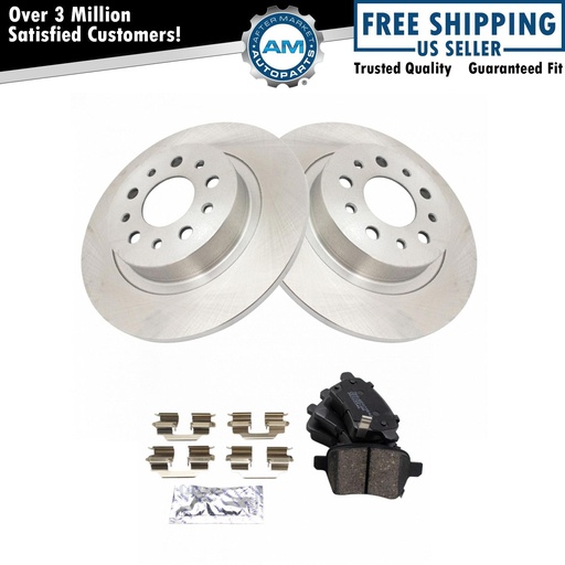 freno Pads Rotors Kit Fits 2014-2020 Fiat 500L